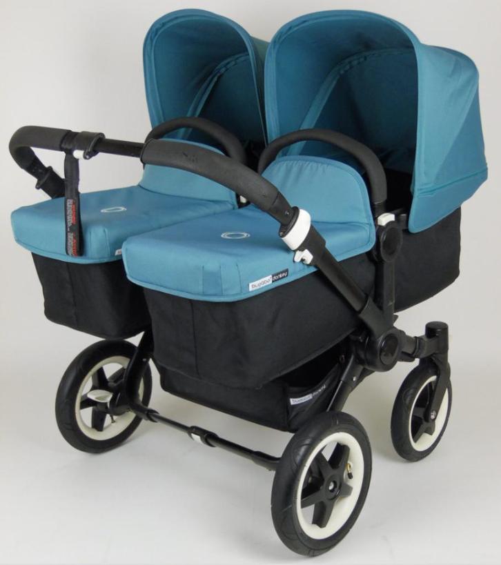 Mooie kinderwagen bugaboo Donkey twin petrol, Kinderen en Baby's, Kinderwagens en Combinaties, Gebruikt, Kinderwagen, Bugaboo