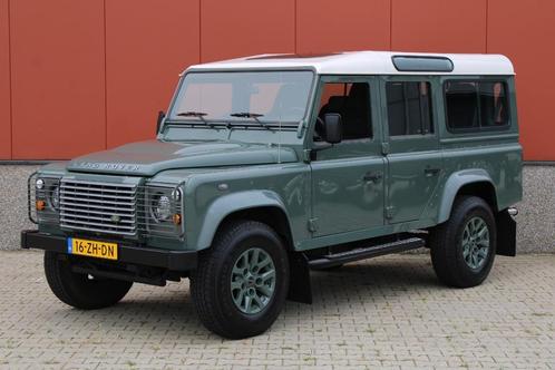 Land Rover Defender 110- 2.4 TD St. Wagon X-Tech 7- seater, Auto's, Land Rover, Bedrijf, 4x4, ABS, Airconditioning, Alarm, Bluetooth