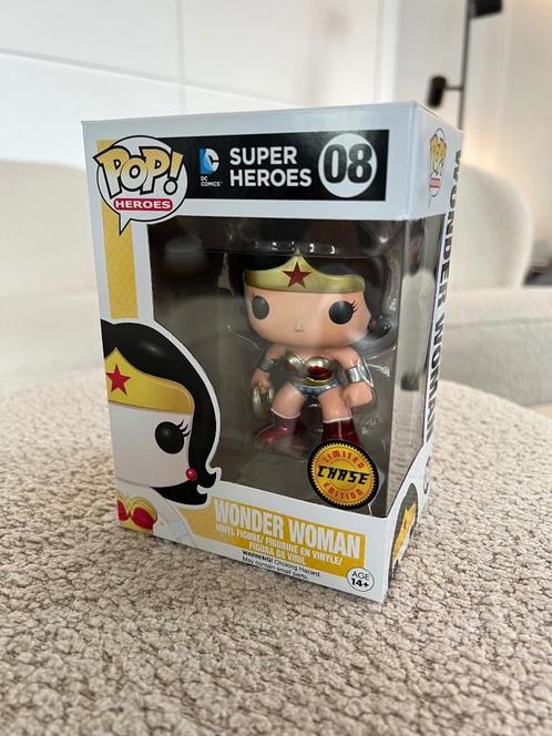 Wonder Woman 08 METALLIC CHASE, Verzamelen, Poppetjes en Figuurtjes, Gebruikt, Ophalen of Verzenden