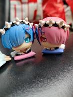 Anime Figure - Re:zero Rem&Ram kleine figuurtjes set, Nieuw, Ophalen of Verzenden