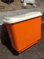 Wasbox wasmand Curver retro vintage oranje, Huis en Inrichting, Badkamer | Badtextiel en Accessoires, Oranje, Overige typen, Gebruikt