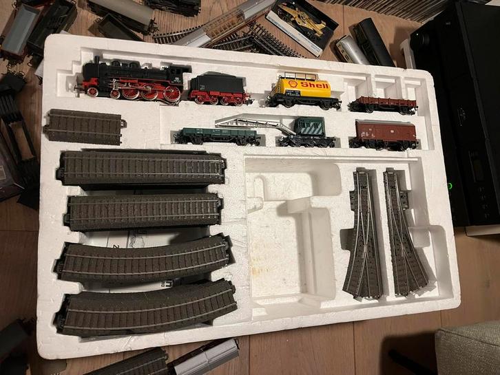 Marklin Treinset met Uitbreidingsset + DELTA Controller, Hobby en Vrije tijd, Modeltreinen | H0, Gebruikt, Treinset, Wisselstroom