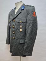 Militiar uniform jas , KL maat 53 met insignia Modern, Ophalen, Landmacht, Nederland, Kleding of Schoenen