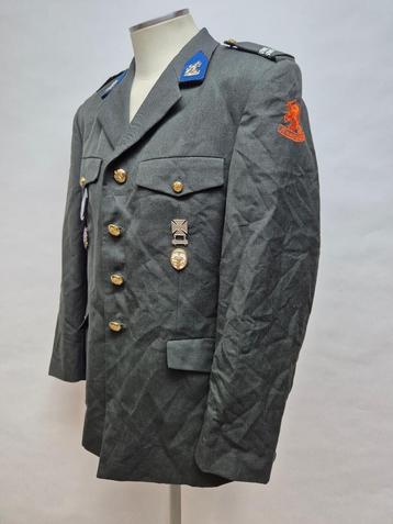 Militiar uniform jas , KL maat 53 met insignia Modern beschikbaar voor biedingen