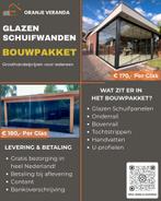 Glazen schuifwanden, Ophalen of Verzenden, Nieuw
