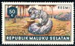 Indonesie RMS 113 7-pf - Dienstzegel, Postzegels en Munten, Postzegels | Azië, Zuidoost-Azië, Ophalen of Verzenden, Postfris