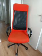 Oranje bureaustoel, Ophalen, Gebruikt, Oranje, Bureaustoel