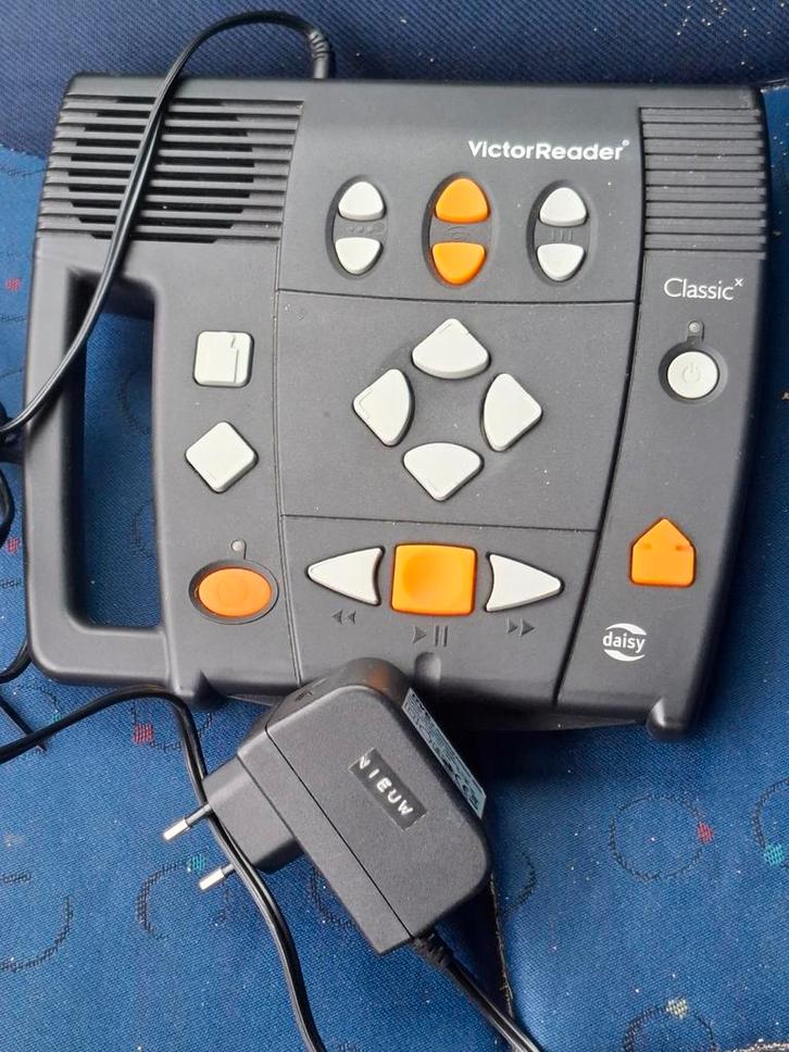 VictorReader Classic+ Daisy Speler - Visuele Beperking, Audio, Tv en Foto, Mediaspelers, Gebruikt, Zonder harde schijf, Ophalen of Verzenden