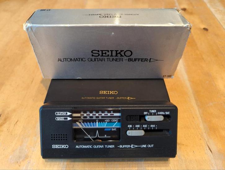 Seiko ST-388 Automatische Gitaar Stemmer, Muziek en Instrumenten, Instrumenten | Toebehoren, Ophalen