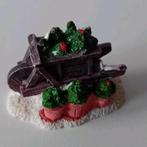 Kerstfiguur kruiwagen gevuld voor Kerstdorp, Ophalen of Verzenden