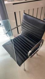 Replica Eames chair EA 108, Huis en Inrichting, Stoelen, Zwart, Ophalen of Verzenden, Zo goed als nieuw, Metaal