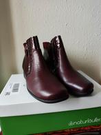 Prachtige Naturläufer leren enkellaarsjes wijdte H, maat 39, Verzenden, Zo goed als nieuw, Rood