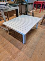 fermob costa salontafel lounge tafel wit 80x120x40h gebruikt, Ophalen, Gebruikt, 50 tot 100 cm, Minder dan 50 cm