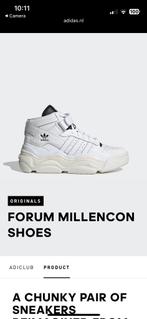 Adidas Forum Millencon Sneakers Wit Maat 38, Kleding | Dames, Schoenen, Ophalen of Verzenden, Gedragen, Wit, Sneakers of Gympen