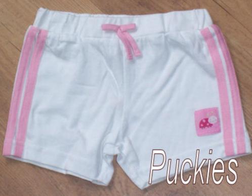 Wit/roze short BHS maat 50/56 *NIEUW* (6688), Kinderen en Baby's, Babykleding | Maat 50, Nieuw, Meisje, Broekje, Ophalen of Verzenden