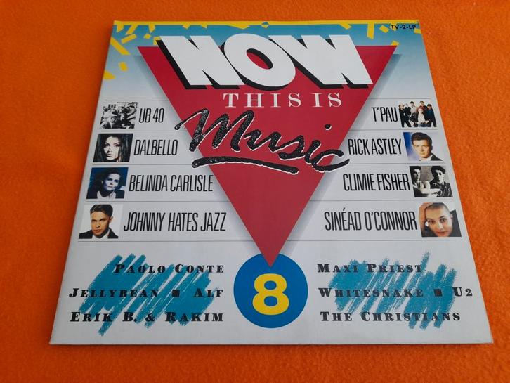 Now This Is Music 8 - diverse artiesten (2LP 1988), Cd's en Dvd's, Vinyl | Verzamelalbums, Gebruikt, Pop, 12 inch, Ophalen of Verzenden