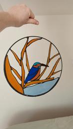 Tiffany raamhanger ijsvogel, Antiek en Kunst, Ophalen