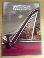 Peugeot Coupe-Cabriolet Pininfarina autofolder 1982 brochure, Ophalen of Verzenden, Gelezen, Peugeot