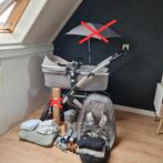 Joolz Geo2 met o.a. regenhoes, reservewiel & adapter, Kinderen en Baby's, Kinderwagens en Combinaties, Gebruikt, Combiwagen, Verstelbare duwstang
