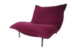 Schitterende Cinna Calin fauteuil design Pascal Mourgue, Ophalen, Gebruikt, Minder dan 75 cm, Metaal