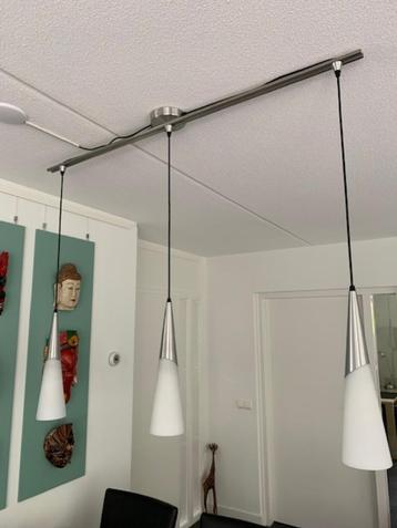moderne hanglamp met rvs beschikbaar voor biedingen