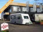 Eriba Novaline 470 2e kerstdag geopend!, Caravans en Kamperen, Standaardzit, Schokbreker, Bedrijf, Tot en met 3