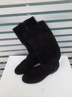 donkerblauwe suède laarzen HASSIA maat 38 wijdtemaat H, Hassia, Hoge laarzen, Blauw, Ophalen of Verzenden