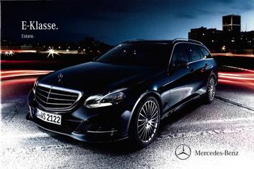 Brochure Mercedes E klasse Estate 2012