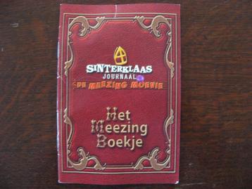 Sinterklaas Journaal De meezing moevie, Het meezing boekje beschikbaar voor biedingen