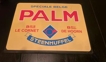 Bier reclame bord - Palm - Le Cornet beschikbaar voor biedingen