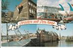 GROETEN UIT DEN HAAG PROMOTIE HAAGSCHE COURANT DUBBELDEKKER, Verzamelen, Ophalen of Verzenden, 1960 tot 1980, Ongelopen, Zuid-Holland