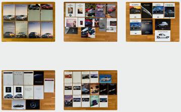 Folders: Audi, BMW, Ford, Mercedes, Opel, 57 x  beschikbaar voor biedingen