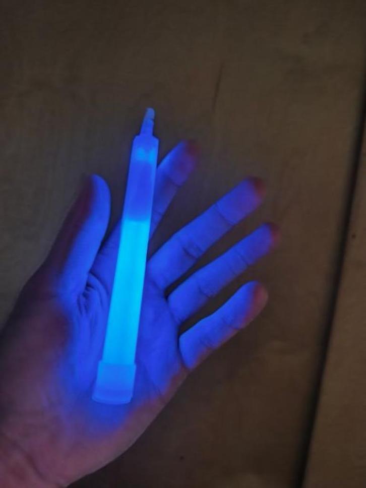 Cyalume Chemlight 12 H Blue, Verzamelen, Militaria | Algemeen, Landmacht, Nederland, Ophalen of Verzenden