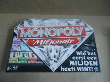 Monopoly Miljonair, Wie het eerste een miljoen heeft wint! beschikbaar voor biedingen