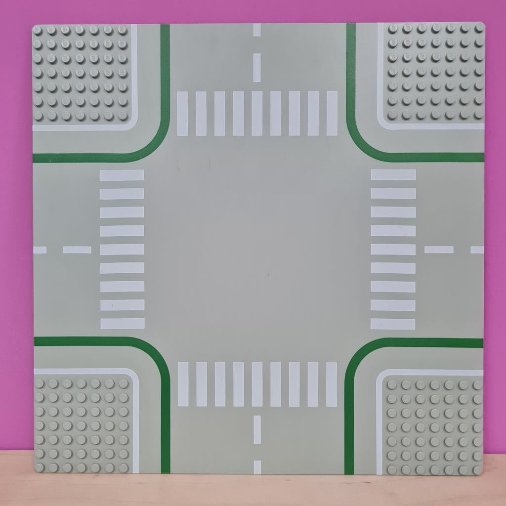Lego bodemplaat kruispunt, Ophalen of Verzenden