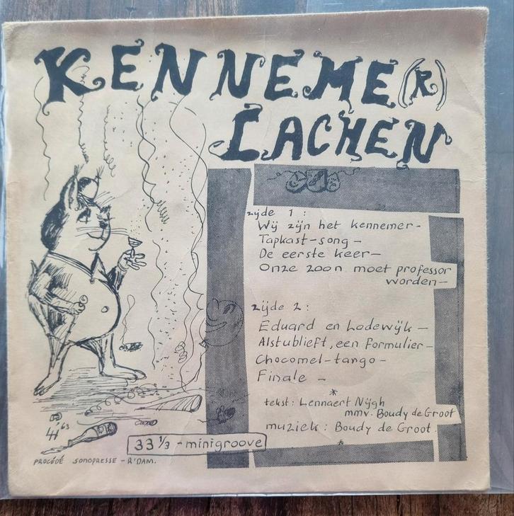 UNIEK 1e opname Boudewijn de Groot en Lennaert Nijgh, Verzamelen, Muziek, Artiesten en Beroemdheden, Zo goed als nieuw, Ophalen of Verzenden