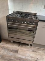 Smeg fornuis met oven 90cm, Witgoed en Apparatuur, Fornuizen, Ophalen, Zo goed als nieuw