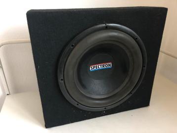 Spectron Subwoofer - 30cm 12 inch in kist beschikbaar voor biedingen