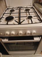 Amica wit gasfornuis met oven, Ophalen, 4 kookzones, Zo goed als nieuw, Gas