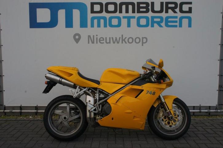 DUCATI 748 S BIPOSTO (bj 2000), Motoren, Motoren | Ducati, Bedrijf, Super Sport, meer dan 35 kW, 2 cilinders, Motorrijbewijs A
