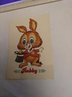 RABBY.  ALS GOOCHELAAR. MET EENDJE IN HOED, Ophalen of Verzenden, 1980 tot heden