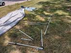 Aluminium voortent frame, Ophalen