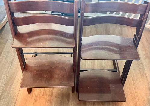 Twee Stokke Tripp Trapp kinderstoelen, Kinderen en Baby's, Kinderstoelen, Zo goed als nieuw, Meegroeistoel, Ophalen