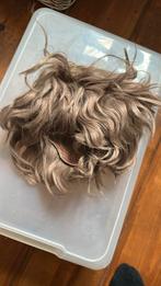 Pruik 100% mensenhaar, Ophalen of Verzenden, Zo goed als nieuw, Overige maten