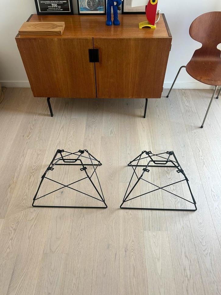 Eames Cats Cradle Base (onderstel) – Low Rod Base - zwart, Huis en Inrichting, Stoelen, Zo goed als nieuw, Eén, Zwart, Ophalen of Verzenden
