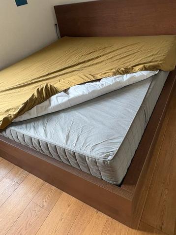 IKEA Malm Bed 180x200cm met Matras en Lades