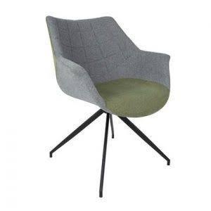 Design kuipstoel Grijs / Mosgroen  (van Zuiver, "Doulton"), Huis en Inrichting, Stoelen, Eén, Grijs, Ophalen
