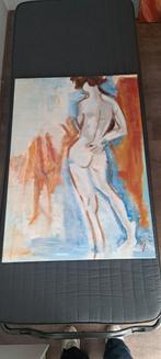Naakt Schilderij - Acryl - 70x100cm, Ophalen of Verzenden