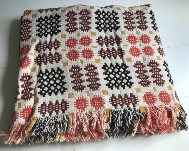 TREFRIW Woollen Mills plaid wol Welsh blancket, Huis en Inrichting, Woonaccessoires | Plaids en Woondekens, Gebruikt, Ophalen of Verzenden