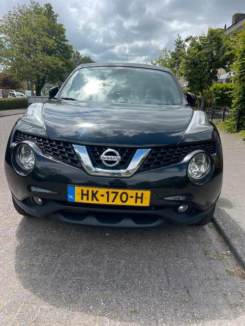Nissan Juke 1.6L 117pk CVT 2WD 2015 Zwart, Auto's, Nissan, Particulier, Juke, 360° camera, ABS, Achteruitrijcamera, Adaptive Cruise Control